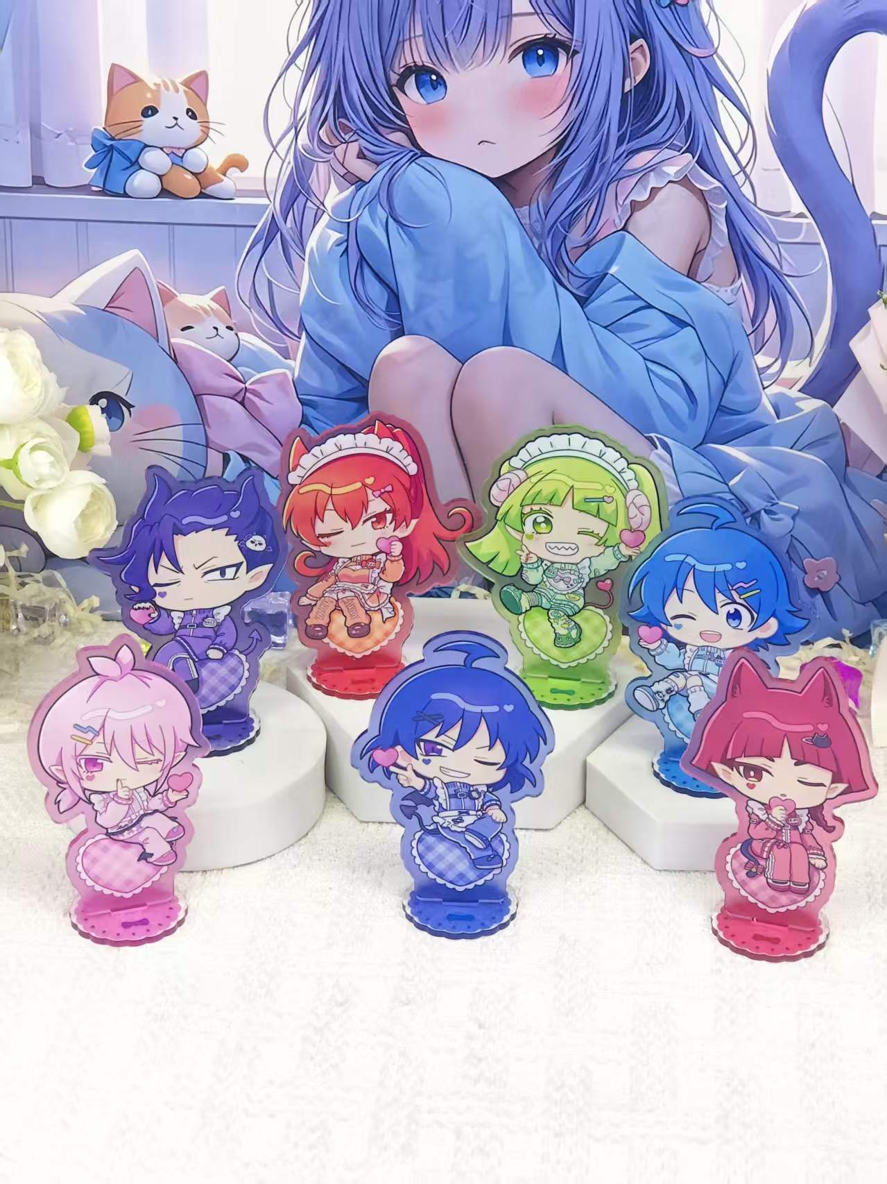 Iruma-kun Chibi Maid-stijl acr - Anime Merchandise Collection recensie en prijs